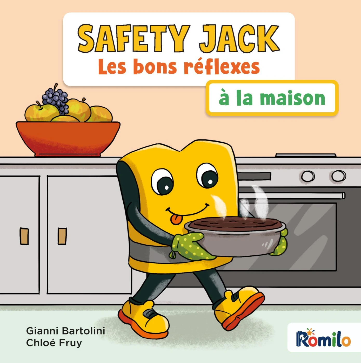 Livre Safety Jack Les bons réflexes – À la maison